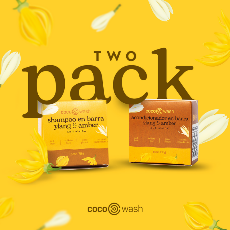 Two pack shampoo y acondicionador Ylang & Amber