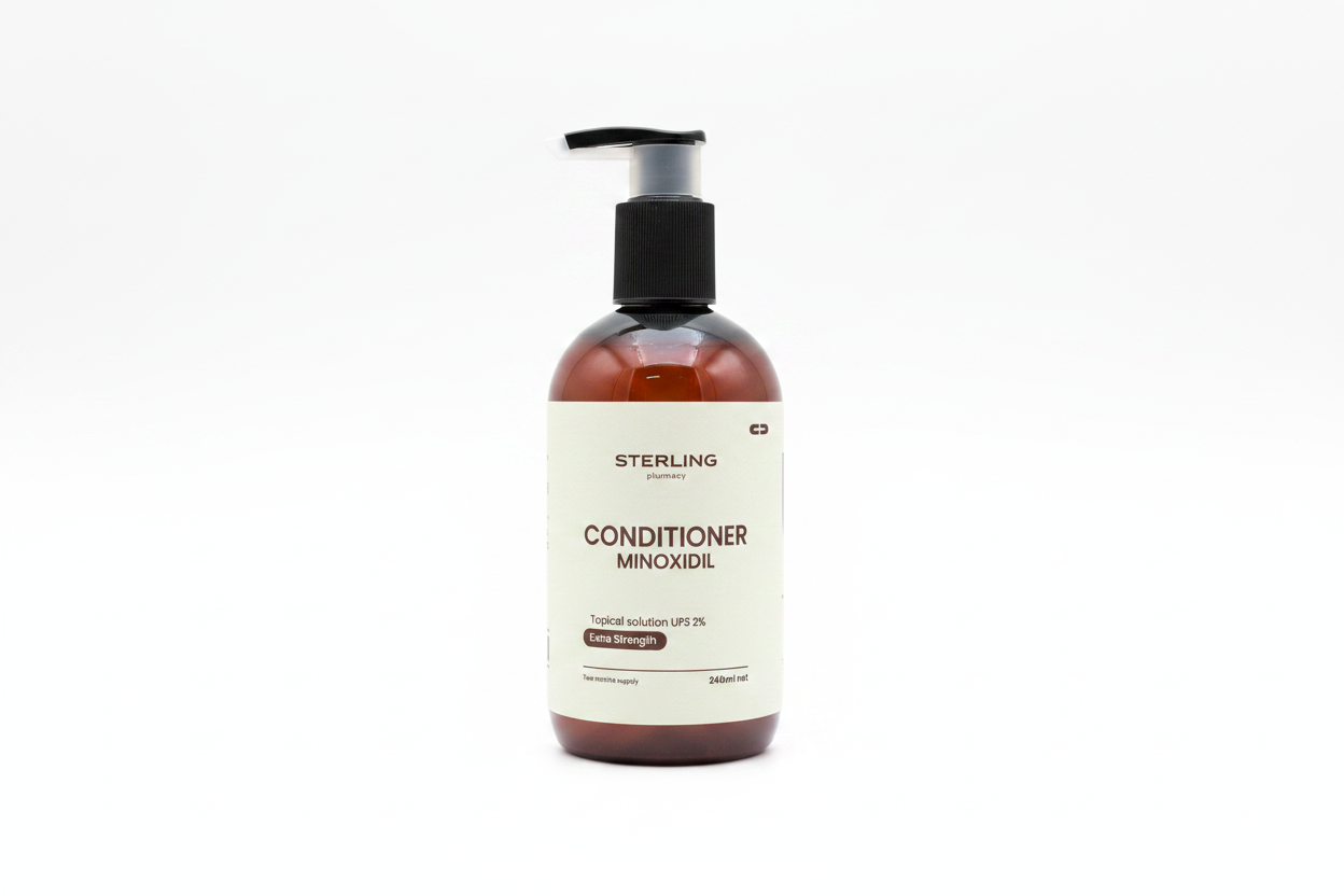 Conditioner Minoxidil - Fondo Blanco