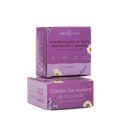 Acondicionador en barra de Manzanilla y Lavanda